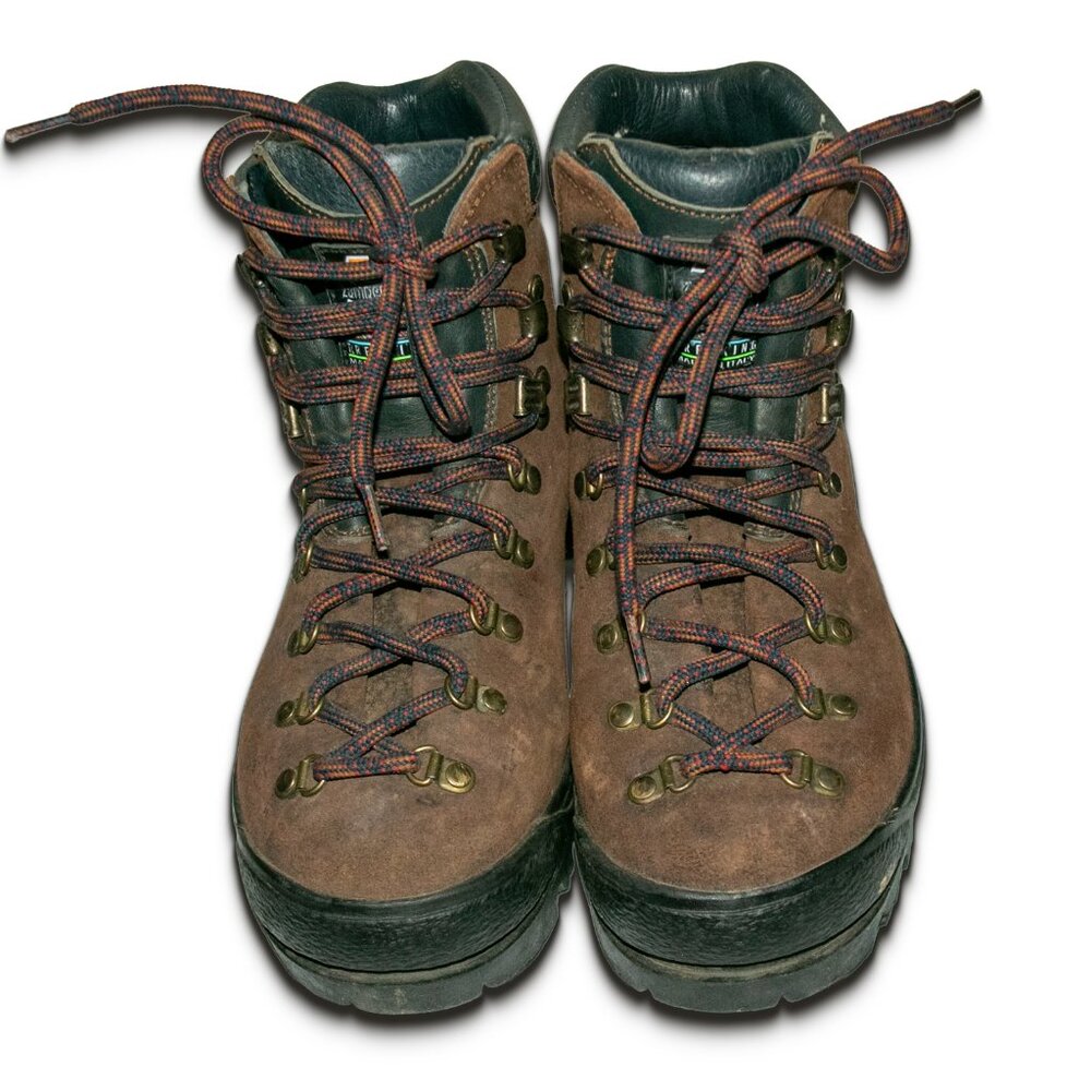 Zamberlan Dark Brown Suede Hiking Boots